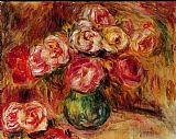 Pierre Auguste Renoir Vase of Flowers II painting